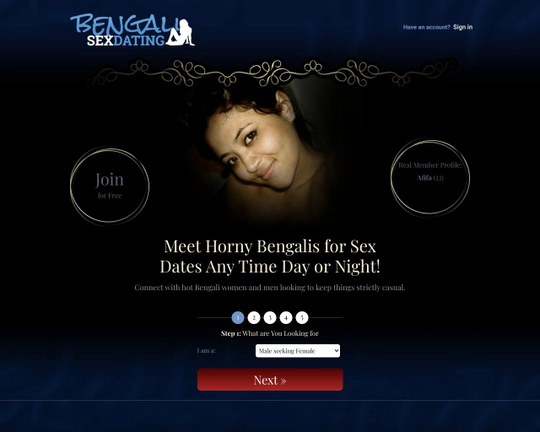 Bengali Sex Dating Logo